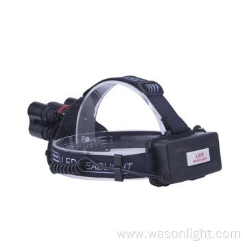 New top automatically sensor hands-free T6 LED+40*SMD wide beam brightest rechargeable mining led headlamp on sale